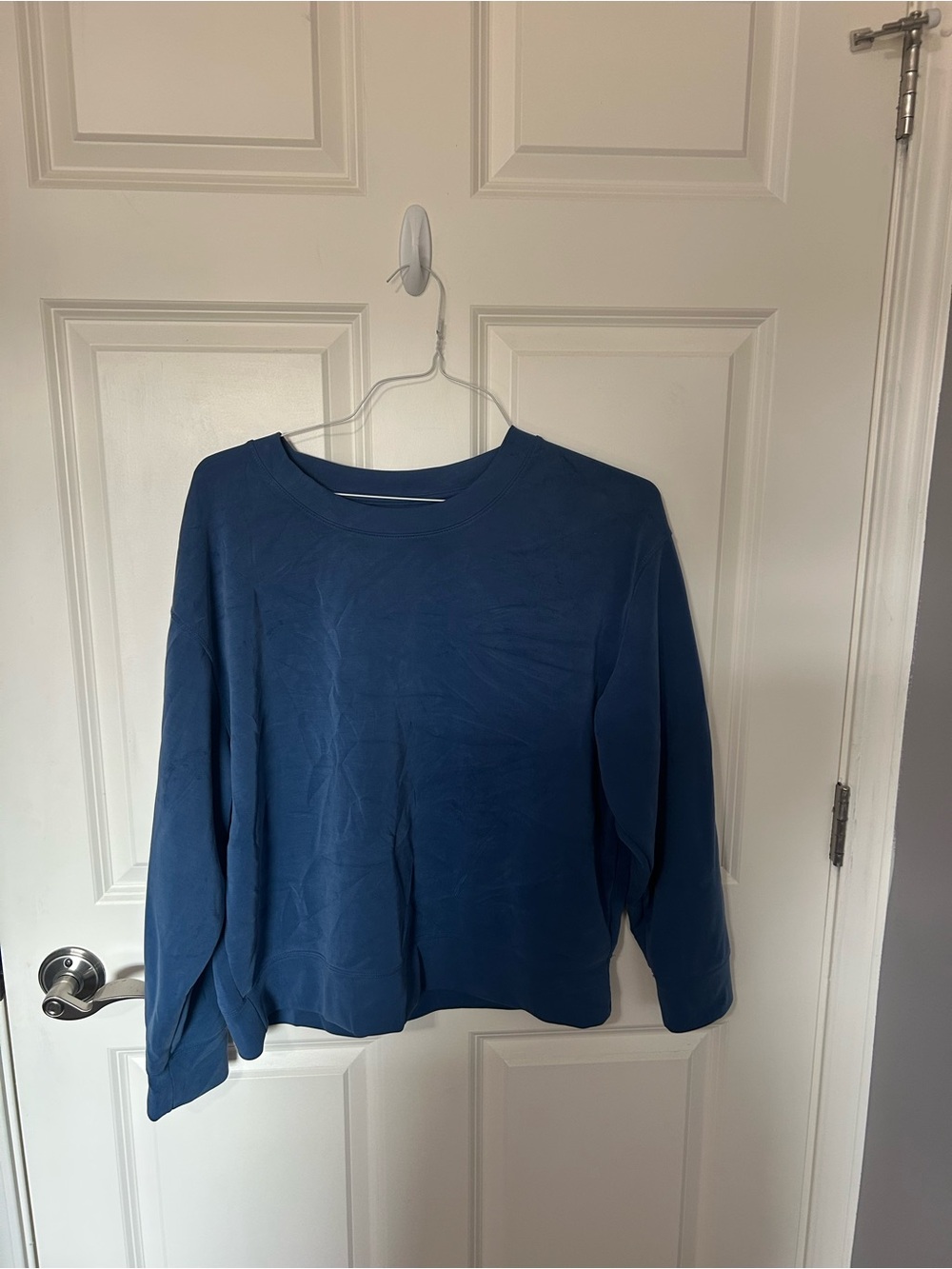 Blue Crewneck Sweatshirt